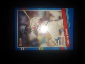 🔥RARE🔥 91 Donruss Sammy Sosa (Double Error Card) - Picture 1 of 2