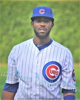 Foto Original Dexter Fowler Chicago Cubs Varios Tamaños Foto Arte Serie Mundial 2016  Foto 1 de 3