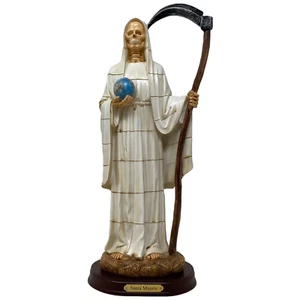 Abito bianco Santa Muerte 12" teschio della morte santa - Foto 1 di 2