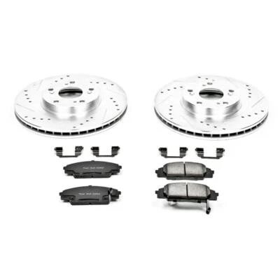 PowerStop Disc Brake Kit Front - Fits Acura RSX 2002-2006, Honda Civic 2006-2011 - Image 1 of 4