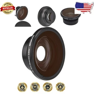 Creative Fisheye Converter Lens for TG-1/2 - Compact Design with Red Adapter - Picture 1 of 12