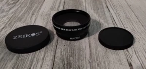 Zeikos 52mm Professional HD DSLR MC AF 0.45X Wide Angle Lens - Picture 1 of 4