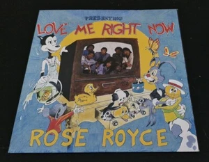 ROSE ROYCE - LOVE ME RIGHT NOW - 1985 UK 2 TRACK 7" VINYL SINGLE RECORD (k) - Imagen 1 de 2