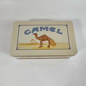Vtg Camel Cigarettes Tin Unopened Pack of 50 Match Books - Picture 1 of 4