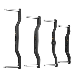 Universal Carbon Baitcasting Reel Handle Left/Right Hand Black Knob for Casting - Picture 1 of 5