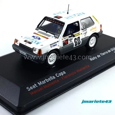 Seat Marbella Copa #60 M. Muniente - F. Muniente Rally Tierra Gijón 1991 1:43 - Immagine 1 di 4