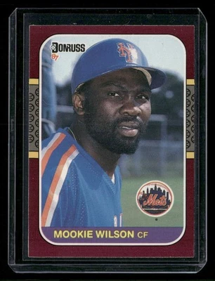 1987 Donruss Opening Day - Mookie Wilson #129 - Image 1 of 2
