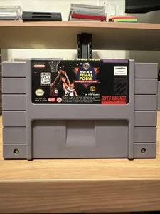 Cartucho auténtico probado de baloncesto NCAA Final Four (Super Nintendo, 1994) - Imagen 1 de 3