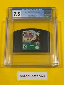 Aidyn Chronicles (1st Print, 2001, CGC Grade 7.5) Nintendo N64 not WATA PSA VGA