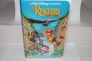 WALT DISNEY BLACK DIAMOND CLASSIC The Rescues Down Under VHS Tape - Foto 1 di 3
