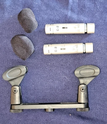 pair Behringer C-2  Matched Studio Condenser Microphones Studio Recording & Book - Image 1 of 4