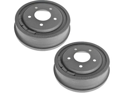 For 1987-1999 Ford E150 Econoline Club Wagon Brake Drum Set Rear 59828TKQS 1989 - Image 1 of 2