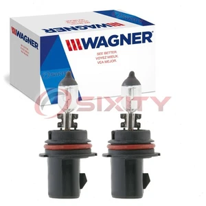 2 pc Wagner High & Low Beam Headlight Bulbs for 1999-2009 Volkswagen Jetta bg - Picture 1 of 5