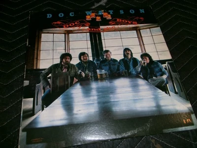 DOC WATSON Doc & The Boys LP 1976 UA (VG+) - Image 1 of 3