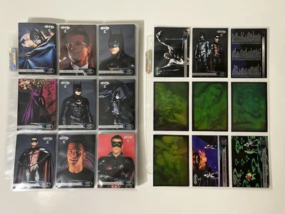 Juego completo de 120 cartas Fleer Ultra Batman Forever 1995 + 4/4 3D holográfico EX-NM Foto 1 de 4