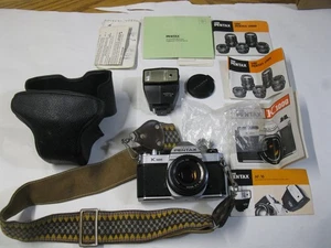 Pentax Asahi K1000 35mm Film Camera W/50mm Lens Film - Picture 1 of 6