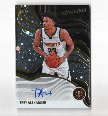 TREY ALEXANDER 2024-25 PANINI REVOLUTION ROOKIE COSMO AUTOMÁTICO #D/35 PEPITAS AUTOMÁTICAS Foto 1 de 2