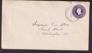 c 1950 copertina Northfield Vermont a Simpson's Fur Store Chiesa di San Burlington - Foto 1 di 2