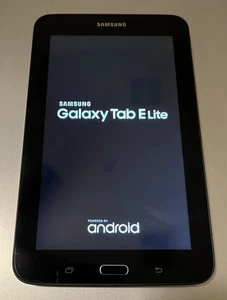 Samsung Galaxy Tab E Lite SM-T113 8 GB, Wi-Fi, 7 pulgadas - Negro INCREÍBLE ESTADO - Imagen 1 de 11