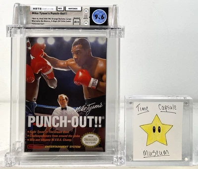 Mike Tyson's Punch-Out!! Boxing Nintendo NES New 1987 Sealed WATA 9.6 A++ - Image 1 of 4