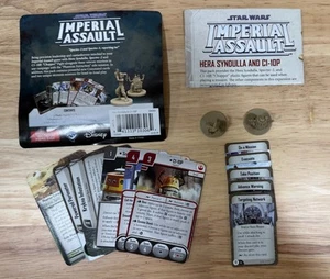 Star Wars Imperial Assault Hera Syndulla and C1-10P Chopper Expansion FFG Look - Picture 1 of 2