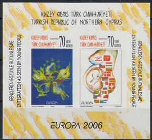 CIPRO DEL NORD 2006 Europa (nd) BF MNH** - Foto 1 di 1