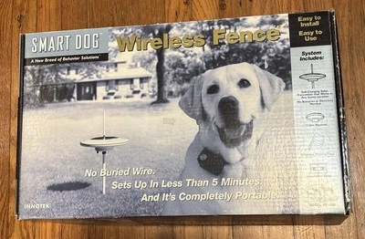 Innotek умная собака Solar беспроводной забор и воротник модель WF-100 с VHS открытая коробка - Изображение 1 из 4