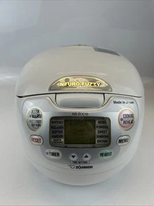 Zojirushi 5-1/2-Cup (Uncooked) Neuro Fuzzy Rice Cooker and Warmer Ns-ZCC10 - Picture 1 of 11