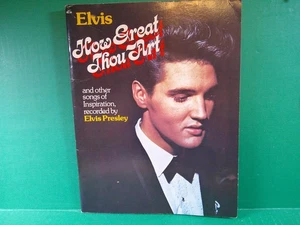 Elvis Piano Music Book with Notes & Words to 14 Recordings of Inspiration/Photos - Picture 1 of 10