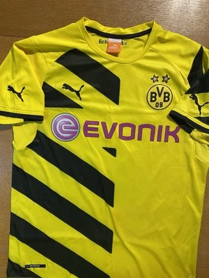 Borussia Dortmund Puma 2014/15 Home Jersey XL 42x27 Style 746461 BVB Official Kt - Image 1 of 4