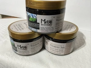 Maui Feuchtigkeit Entgiftende Vulkanasche Kopfhaut Pflege Maske Kokosnuss 3 Stück Neu - Bild 1 von 5