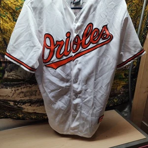 Baltimore Orioles Manny Machado Jersey Mens medium Majestic White Button Front - Picture 1 of 11