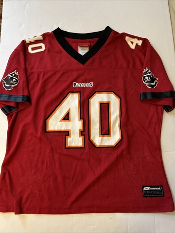 NFL Vintage Tampa Bay Buccaneers (Bucs) Jersey - Mike Alstott #40 L Cover