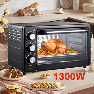 Mini Backofen Miniofen Minibackofen Grillplatte Pizza-Ofen B-Ware Timer 22L - Bild 1 von 12