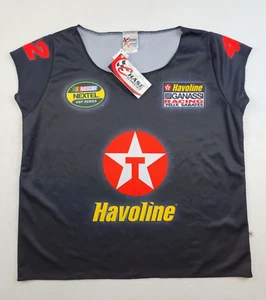 Top para mujer NARSCAR Chase Havoline Chip Ganassi Racing Felix Sabates grande negro - Imagen 1 de 9