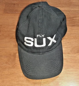 Sioux City Airport Code SUX Ball Cap "FLY SUX" - schwarz verstellbarer Riemen - Bild 1 von 7