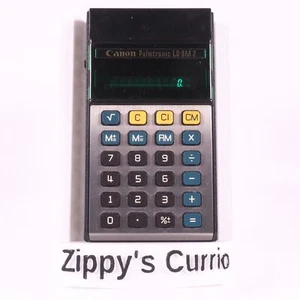 Vintage Canon Palmtronic LD-8M 2 Hand Calculator Tested - Picture 1 of 8