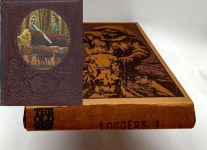 NEW IN SEALED SHIPNG BOX- BOOK "THE LOGGERS" VINTAGE 1976 TIME-LIFE THE OLD WEST - Imagen 1 de 3