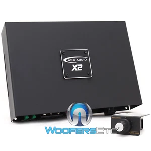 ARC AUDIO X2 650.1 1 CHANNEL 650W RMS SUBWOOFERS SPEAKERS BASS AMPLIFIER NEW - Picture 1 of 11