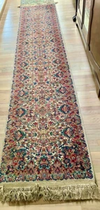 Raro corredor de lana Karastan Worsted. 2’6” X 12’. la colección original Karastan - Imagen 1 de 6