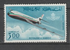 Maroc avion compagnie Royal Air Maroc 1966 num Pa 115 **