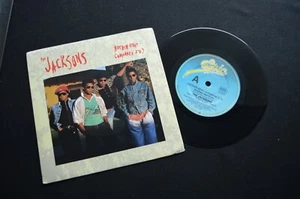 THE JACKSONS NOTHIN THAT COMPARES 2 U RARE AUSTRALIAN PROMO STAMP 7" PS! - Picture 1 of 2
