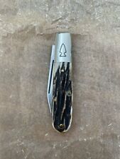 Northwoods Knives Everyday Barlow STAG Clip Point Made by Queen Cutlery 154cm