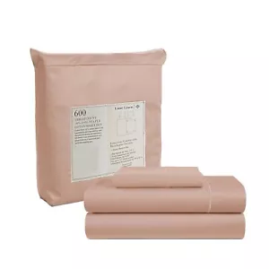 Lane Linen Twin XL Bed Sheets Set - 600 TC Twin XL Sheet Sets - 100% Cotton P... - Picture 1 of 9