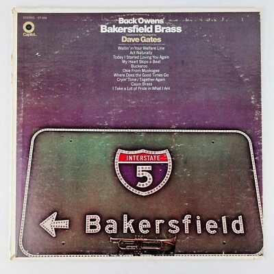 Buck Owens Bakersfield Brass Vinyl LP Record Album ST-568 - Image 1 of 2