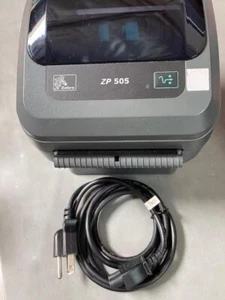 Zebra ZP550 Thermal Label Printer with Power Cord only. - Picture 1 of 4