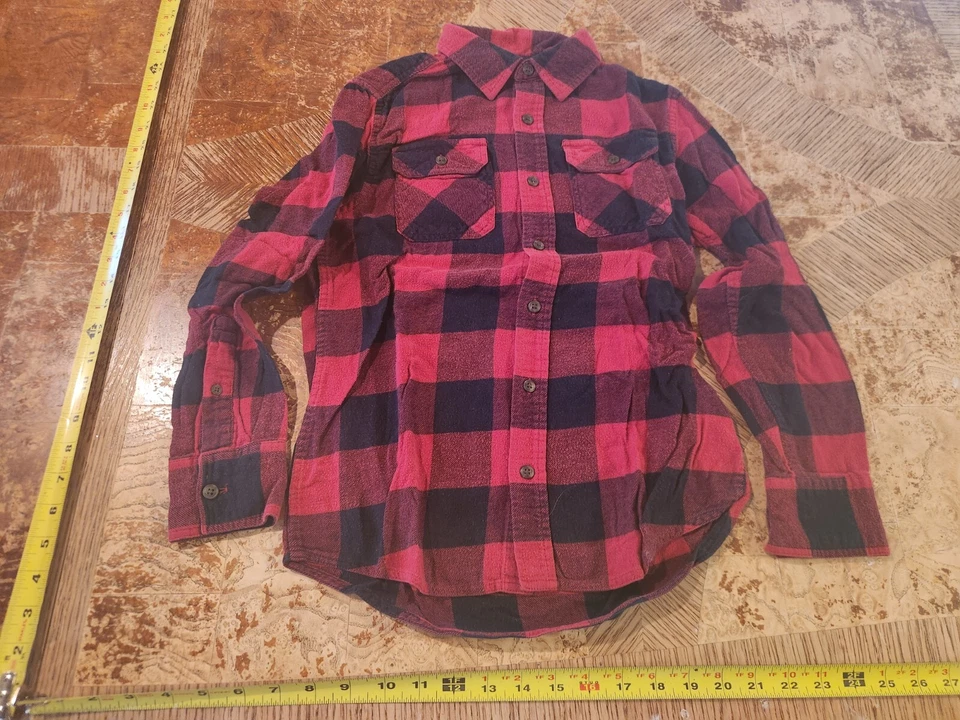 Urban Pipeline Shirt Youth Boys Ultimate Flannel  Long Sleeve Plaid Medium #S4 - Image 1 of 3