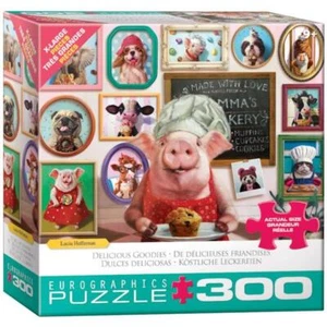 Eurographics Puzzle; Delicious Goodies; von Lucia Heffernan; 300 XL Teile - Bild 1 von 2