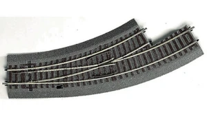 ROCO H0 42556 – Desviador En Curva Izquierda BWL 2/3 Con Masilla - RocoLine - Picture 1 of 1