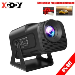 4K Projektor Heimkino mit vorinstalliertem HD WiFi Android Smart Bluetooth HDMI - Bild 1 von 19